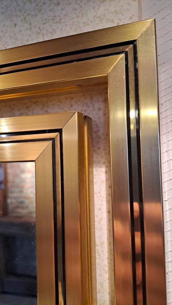 Pierre Vandel Paris – Specchio & console vintage – Vetro (photo 6 of 7)