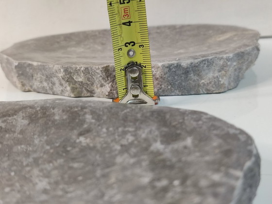 Image 1 of 2 LARGE MARBLE Soap Dishes (handmade)