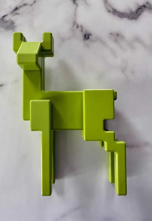 Pixelmetall-Hirsch