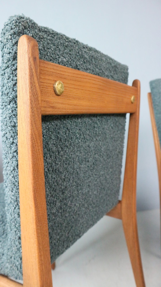 Image 1 of Satz von vier Esszimmerstühlen von ISA Bergamo, 1960er Jahre.