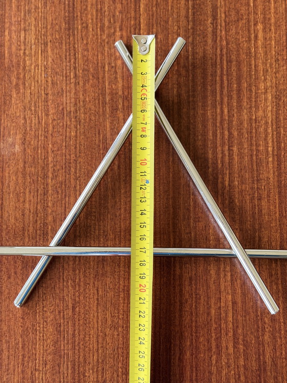 Image 1 of Set mit 2 Edelstahl-Untersetzern – minimalistisches Design