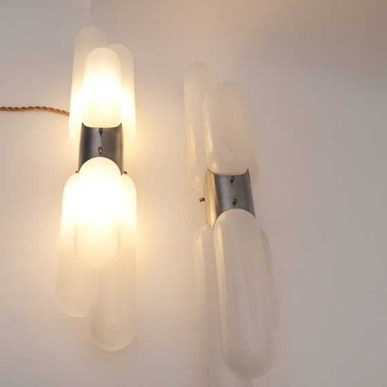 Image 1 of Mazzega Carlo Nason Torpedo Wandlampen