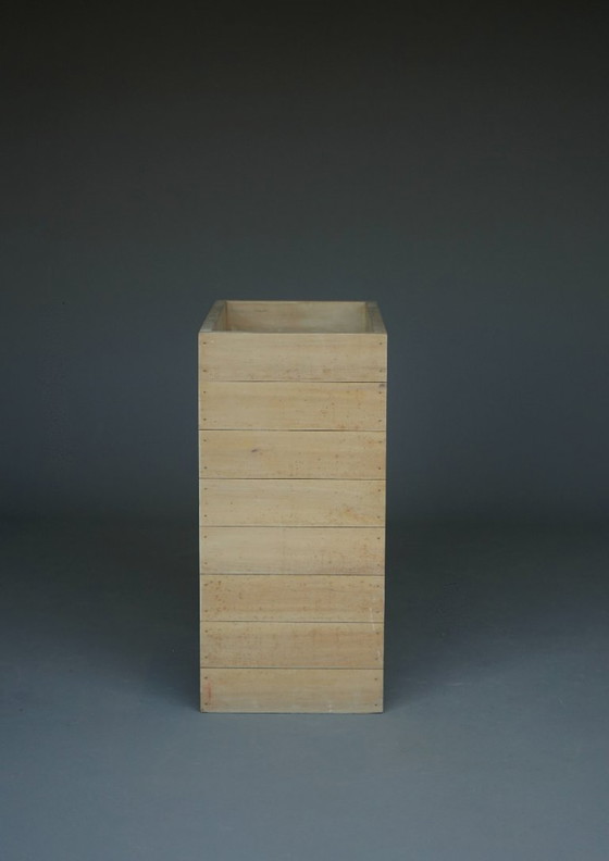 Image 1 of Mesa auxiliar escolar Bossche de dos niveles a la manera de Dom Hans van der Laan, años 60