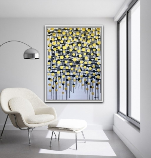 Natia Antadze Abstracte compositie XXL