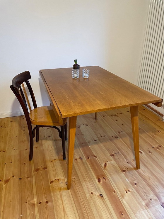 Image 1 of Beautiful vintage Mid-Century modern dining table manufactured by Jitona in the 1960s (former Czechoslovakia)