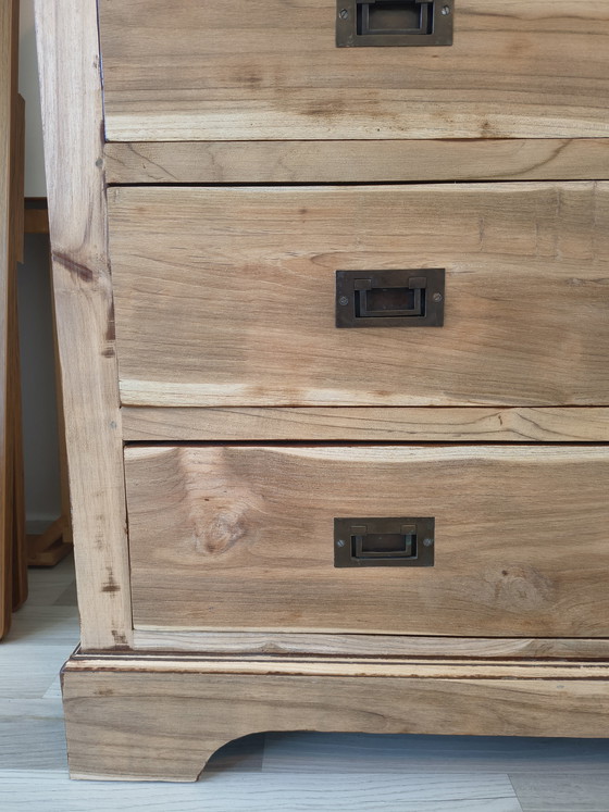 Image 1 of Cómoda de teca maciza