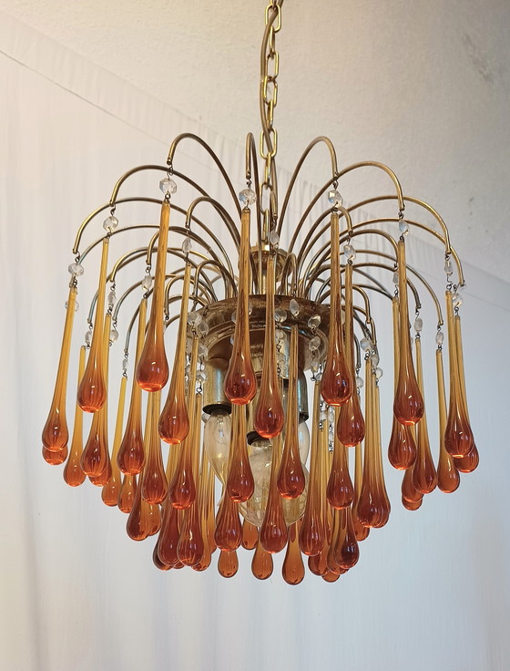 Image 1 of Lampadario a cascata Kabo Murano 71054