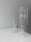 Set of 2 Serax "Tube" Windlights/Vases - design René Barba