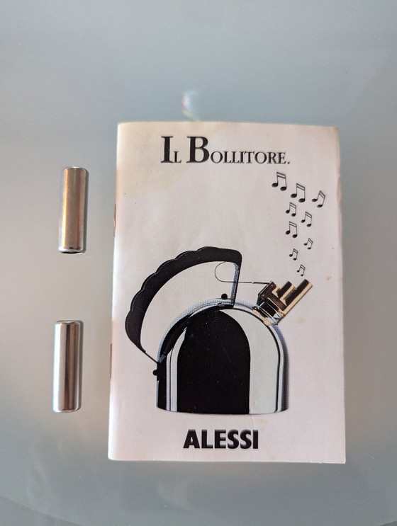 Image 1 of Alessi “9091” Fluitketel – Space Age Design – Ontwerp door Richard Sapper – Italiaans Design