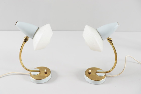 Image 1 of Mid Century Lampes de table/lampes à poser, France, années 1960