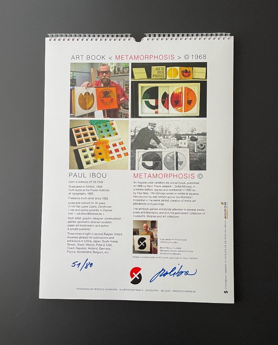 Paul Ibou - Metamorphosis (2019) - Stockmans Art Books - Mint In Box / New – Art Prints, Paper, Plastic (photo 16 of 18)