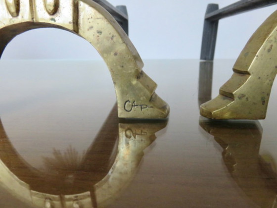 Image 1 of Paire de chenets Anton PRINNER