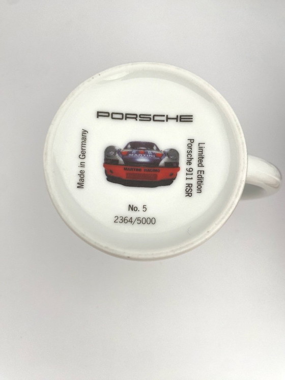 Image 1 of Rare collectible Porsche ceramic mugs.
