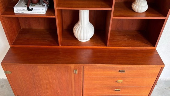 Image 1 of Mobiletto-libreria da parete vintage Peter Løvig