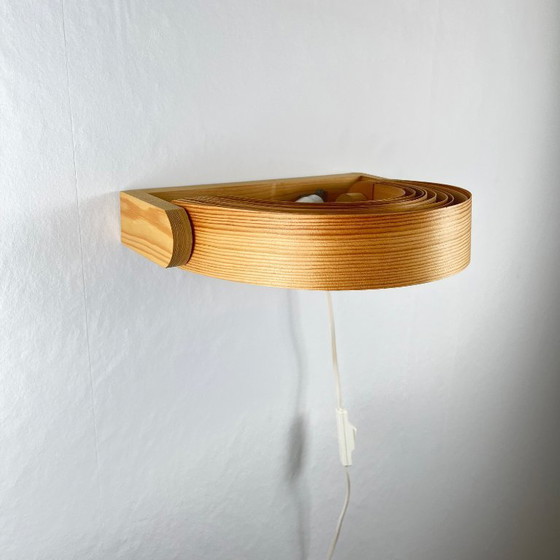 Image 1 of Translandia Duo Wall Lamp in Pine, Denmark, 1960-70