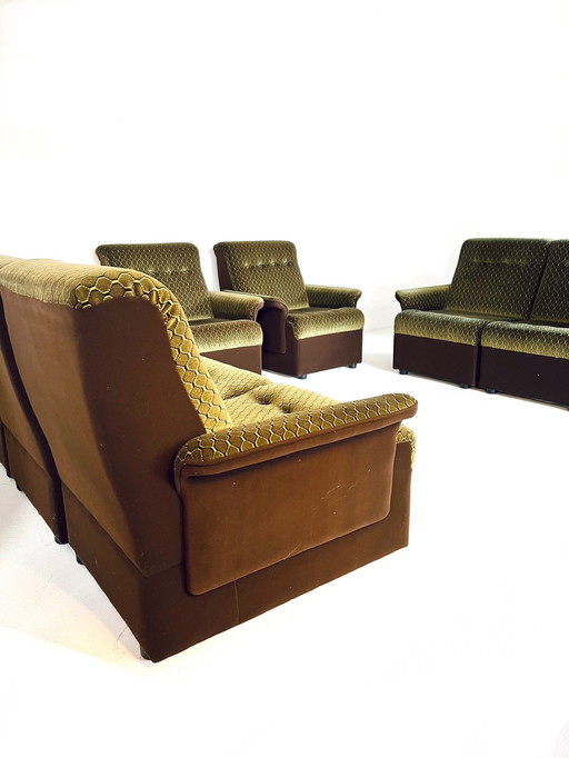 Vintage modular living room set '60s