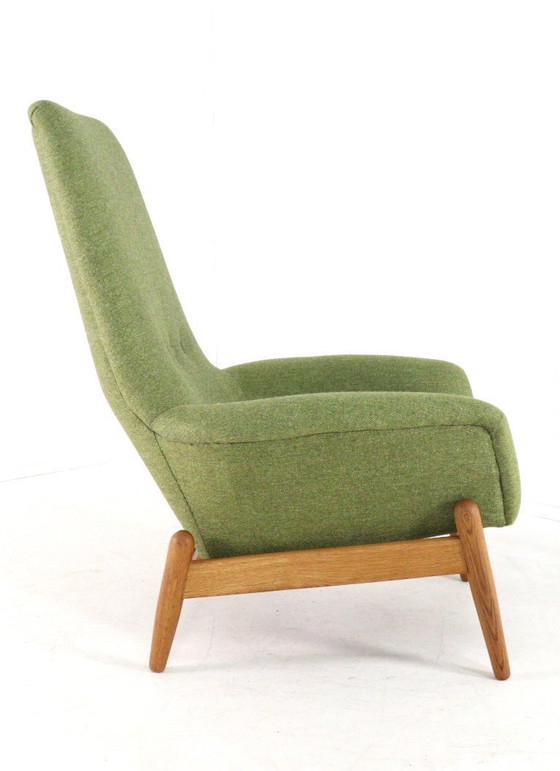 Image 1 of Arnold Madsen & Henry Schubell for Bovenkamp Helge armchair vintage upholstered