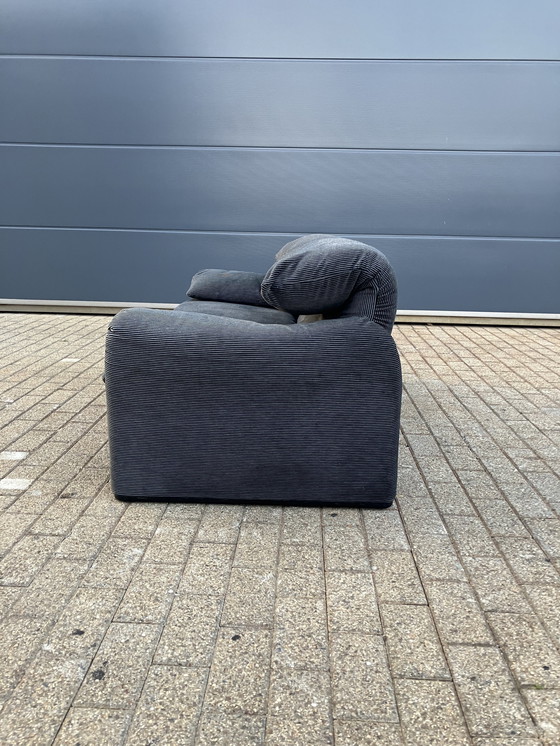 Image 1 of Cassina Maralunga 2 posti, tessuto originale ribble Top condition!!!
