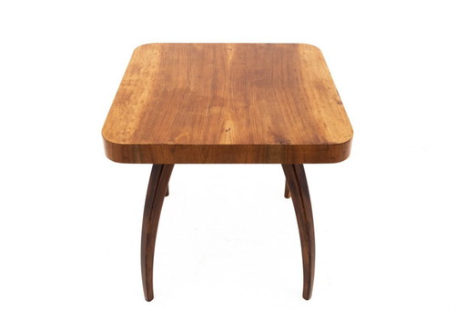 Table "araignée" Art déco conçue par J.Halabala, Tchécoslovaquie, années 1930.