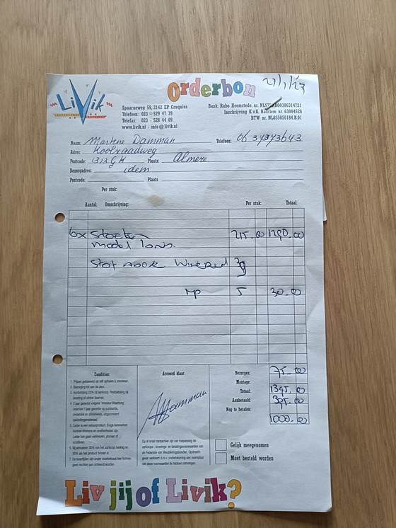 Image 1 of chaises de salle à manger