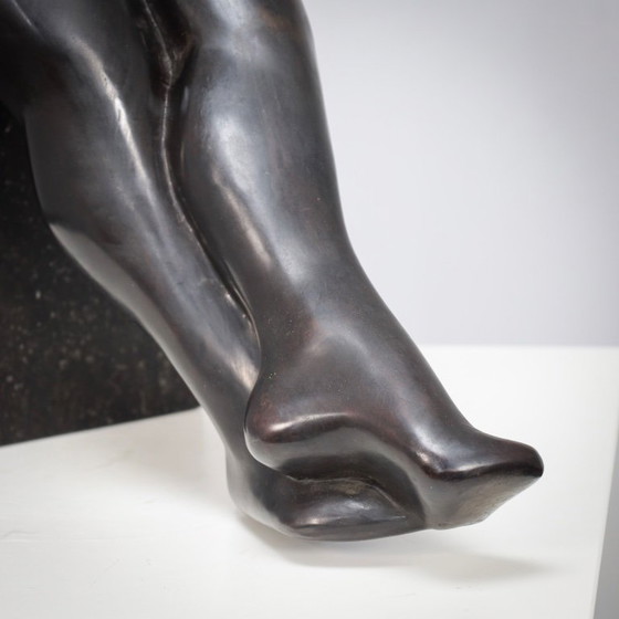 Image 1 of Seated Female Sculpture by Francine Govers, Netherlands, 1990s