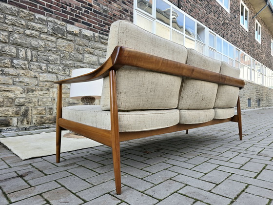 Image 1 of Ensemble de sièges Knoll Antimott années 60, canapé, fauteuils, bancs, style vintage milieu du siècle