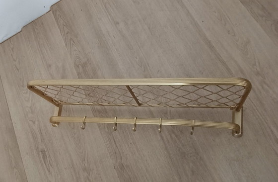 Fifties string coat rack – Metal, Textile (photo 7 of 8)