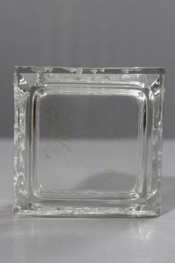 Image 1 of Lalique France "Colmar" ashtray, signed circa 1940