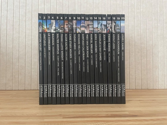 Image 1 of World Architects (20 volumes) Taschen / De Volkskrant