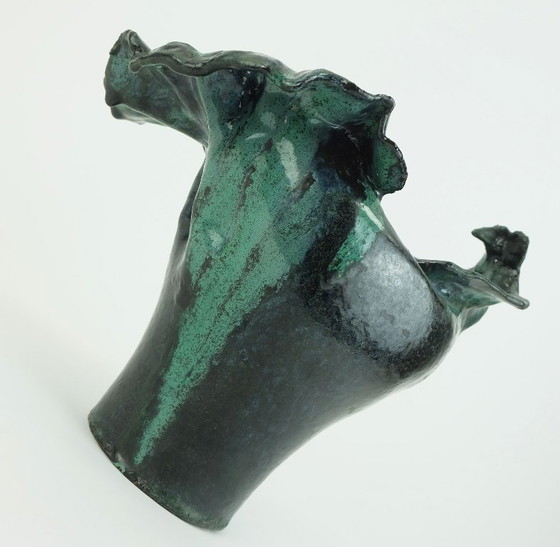 Image 1 of Dänische moderne Keramikvase, Schale, Keramikobjekt, Conny Walther, Dänemark, 1960er/70er Jahre