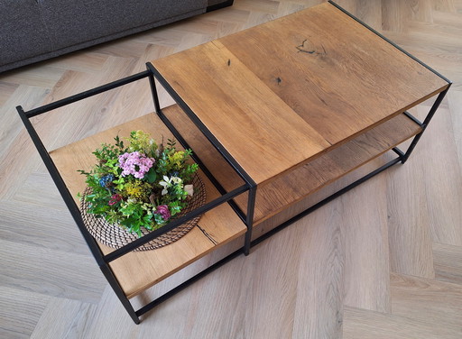 Two-piece coffee table