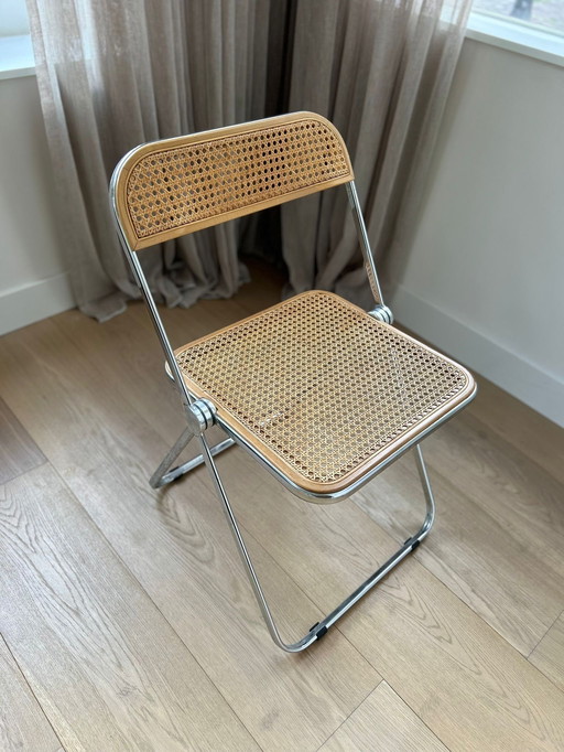 Jeu de 4 chaises pliantes Plia de Castelli avec sangles
