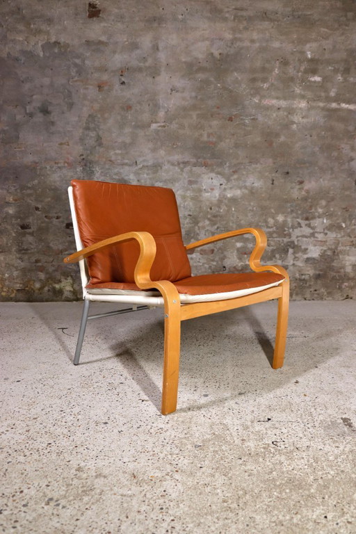 IKEA - Bjärred Chair - Cognac Leather - Johan Huldt - 2001
