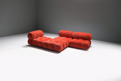 Vintage Camaleonda in de originele stof van Mario Bellini voor B & B Italia