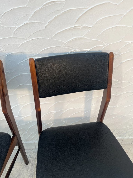 Image 1 of Coppia di sedie vintage in stile scandinavo degli anni '60.
