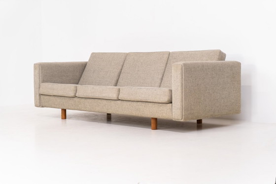 Image 1 of GE300 3-seater sofa  by Hans J. Wegner for Getama  (Denmark, 1960s).