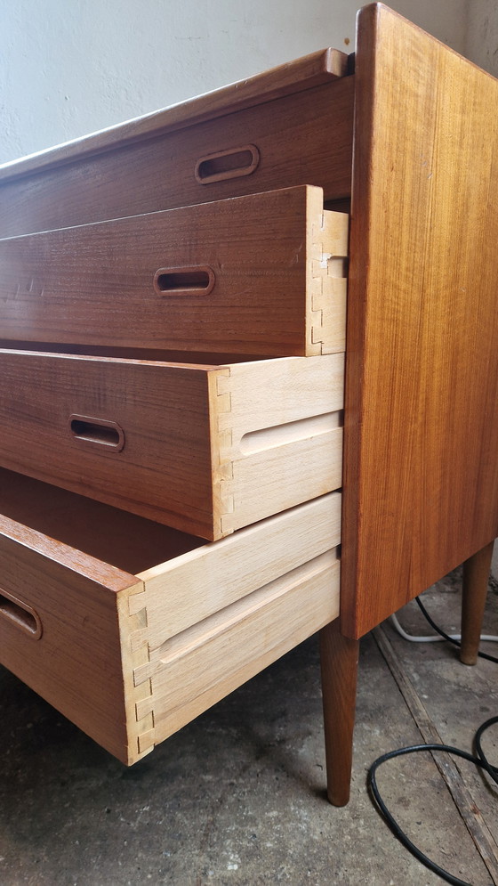 Image 1 of Commode design danois avec coiffeuse et miroir, années 1970