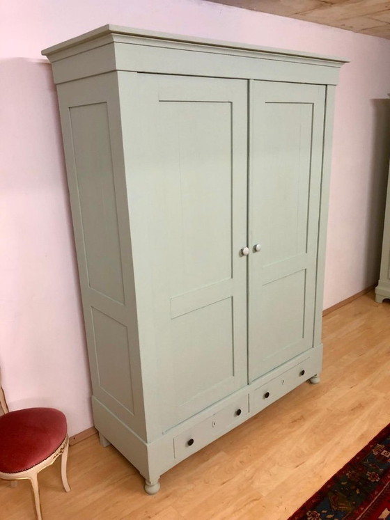 Image 1 of Armadio in stile country shabby chic / Armadio Art Nouveau, armadio antico