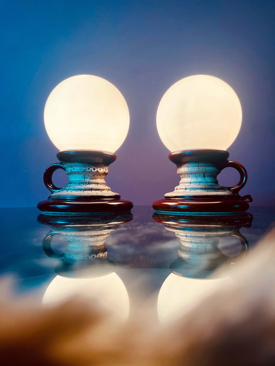 Image 1 of Set, Fat Lava (nacht)bollampjes van Pan