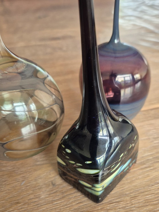 Cabinet Vases Lamp Glass Design Signed – Glass art (photo 2 of 13)