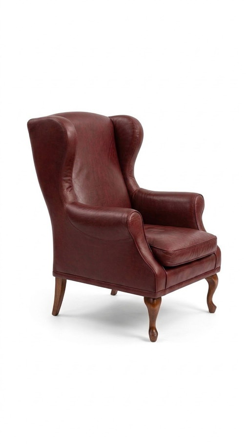 Poltrona in Pelle Bergere “Fornarina” di Busnelli