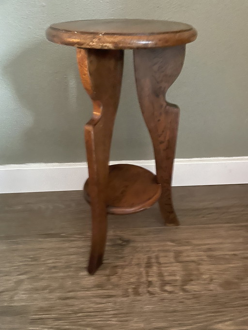 Round Plant Table Amsterdam School 54 Cm High