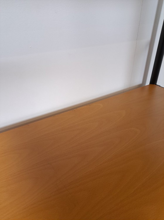 Image 1 of Ikea modular wall system Niklas with cabinets and shelves vintage