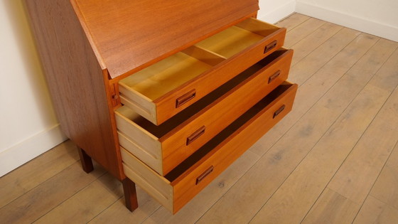Image 1 of Vintage Teak Secretary | Deens | 90 cm
