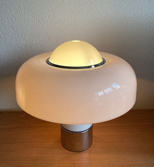 Vintage iGuzzini Brumbry Tischlampe 70er Jahre