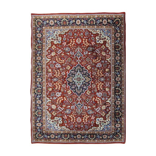 Vintage-Teppich aus türkischer Wolle und Baumwolle – handgeknüpft – 144 x 220 cm – vloerkleden en tapijten, Wool