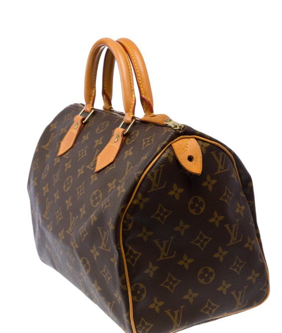 Image 1 of Sac LOUIS VUITTON Speedy en Toile Marron - 103438