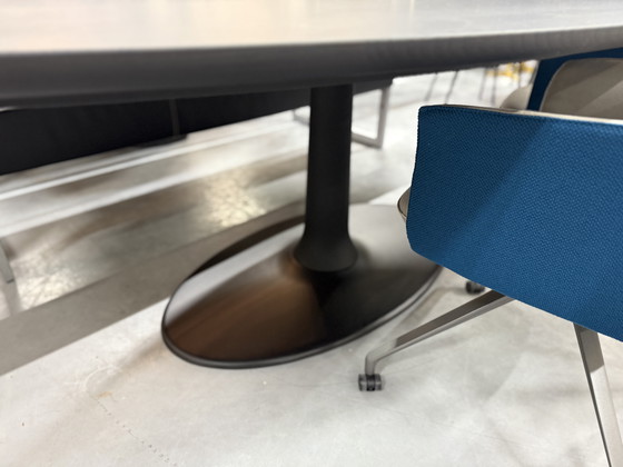 Image 1 of Arco Joist Ellipse 2 Dining Table Oval Black 240