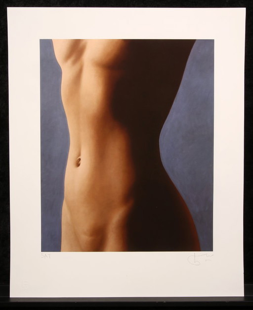 Kissmer, Willi - Halbakt, 2017 - Giclee/Hahnemühle - handsigniert