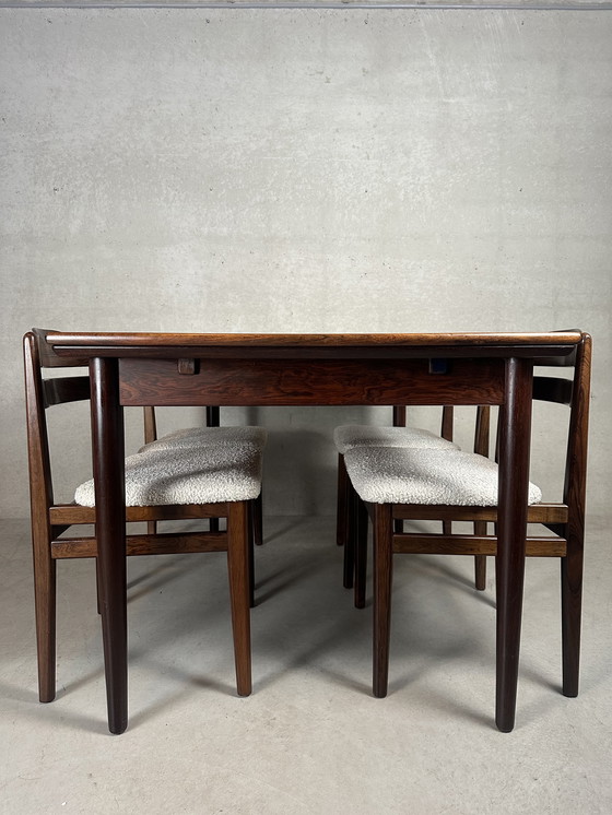 Image 1 of Set da pranzo in palissandro di metà secolo